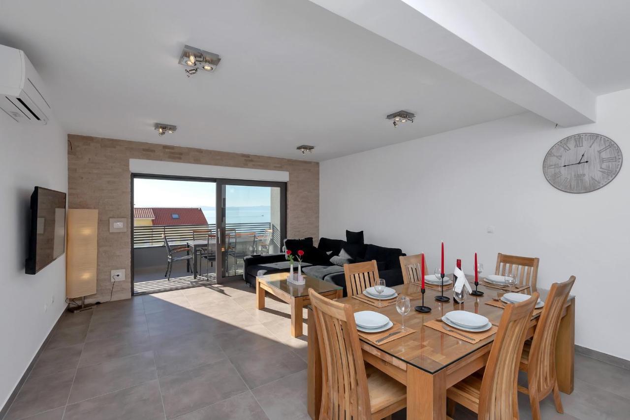 Luxury Apartment Sidro With Free Beach Parking Макарска Экстерьер фото