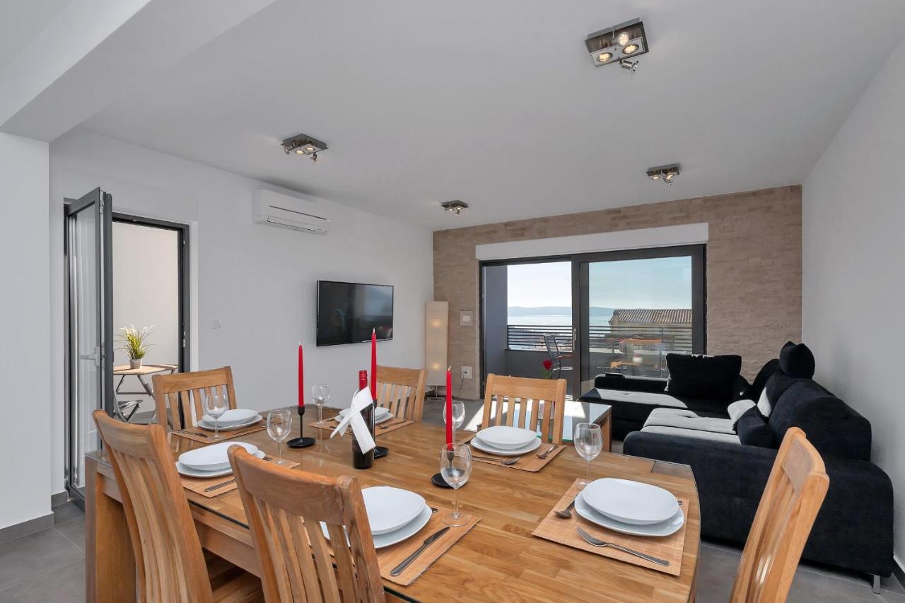 Luxury Apartment Sidro With Free Beach Parking Макарска Экстерьер фото